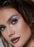 CRYSTAL Silver stars Украшение для лица MIAMITATS девочки, фото 2 CRYSTAL Silver stars Украшение для лица MIAMITATS девочки, фото 2