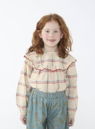 AW23-159/M01 Блузка Tiny Cottons девочки, фото 2 AW23-159/M01 Блузка Tiny Cottons девочки, фото 2