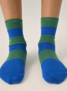 26F SCK 02 Носки Green and Blue Stripers CHOOCHOO, фото 2