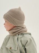 253493226 Снуд Crot merino fleece tan beige Peppihat, фото 6