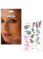 Butterfly wings Переводная татуировка MIAMITATS девочки, фото 2