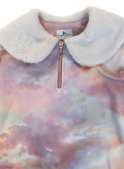 T6PT-AW23/PRINT Свитшот Raspberry Plum девочки, фото 3 T6PT-AW23/PRINT Свитшот Raspberry Plum девочки, фото 3