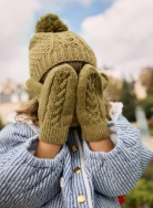 UAC-W24-M0038 Варежки Louise Misha мал-дев, фото 1 UAC-W24-M0038 Варежки Louise Misha мал-дев, фото 1