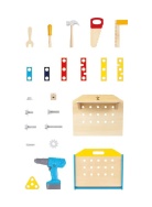 E3221_HP Моя первая мастерская Hape мал-дев, фото 3