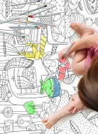 Волк и семеро козлят А1 Раскраска Voicebook -, фото 2