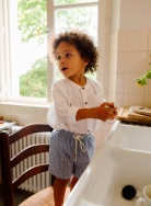 MRI-S25-S0091 Рубашка Louise Misha девочки, фото 3 MRI-S25-S0091 Рубашка Louise Misha девочки, фото 3