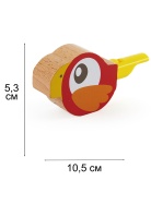 E0474_HP "В лесу". Детская музыкальная игрушка Свистулька, фото 1