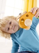 E0051_HP Деревянный маленький "Вертолет", фото 3