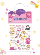 Vitamins mini Переводная татуировка MIAMITATS девочки, фото 1