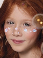 Bubbles 1 Переводная татуировка MIAMITATS девочки, фото 3