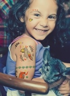 Динозавр и сова Татуировка Voicebook -, фото 2