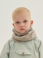 253493226 Снуд Crot merino fleece tan beige Peppihat, фото 5