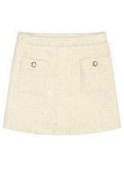 TBA24031GO/OFF-WHITE Юбка TRUSSARDI, фото 1