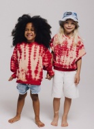 MSS24OS1/CREAM BLUSH/MANDARIN RED Свитшот MINIKID мальчики SS-24, фото 2