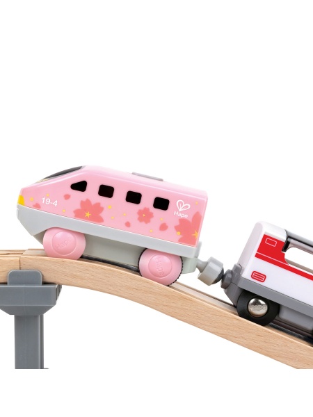 E3787_HP Игрушка "Мой поезд" Локомотив на батарейках, розовый, фото 2