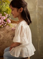 GRI-S26-S0138 Блузка Louise Misha девочки, фото 3 GRI-S26-S0138 Блузка Louise Misha девочки, фото 3