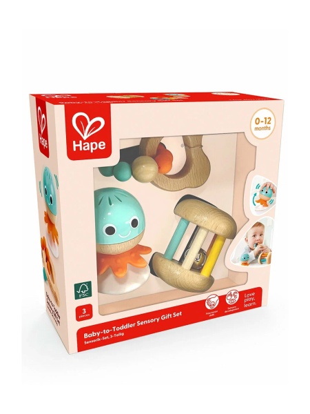 E0126_HP Подарочный набор игрушек "Малышам" Hape