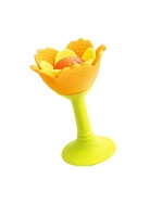 E0137_HP Погремушка "Малышам" Оранжевый цветок, 3в1, фото 2