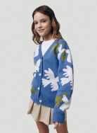 PM001DOVE23 Кардиган Привет Мишка, фото 1