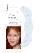 Bubbles 1 Переводная татуировка MIAMITATS девочки, фото 1