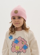 253474112 Шапка Knot merino blossom pink Peppihat, фото 5