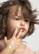 Cutie queen Переводная татуировка MIAMITATS девочки, фото 3