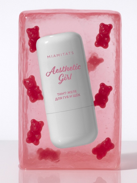 MIAMITATS Тинт-желе для губ и щёк AESTHETIC GIRL Peach sorbet, фото 2